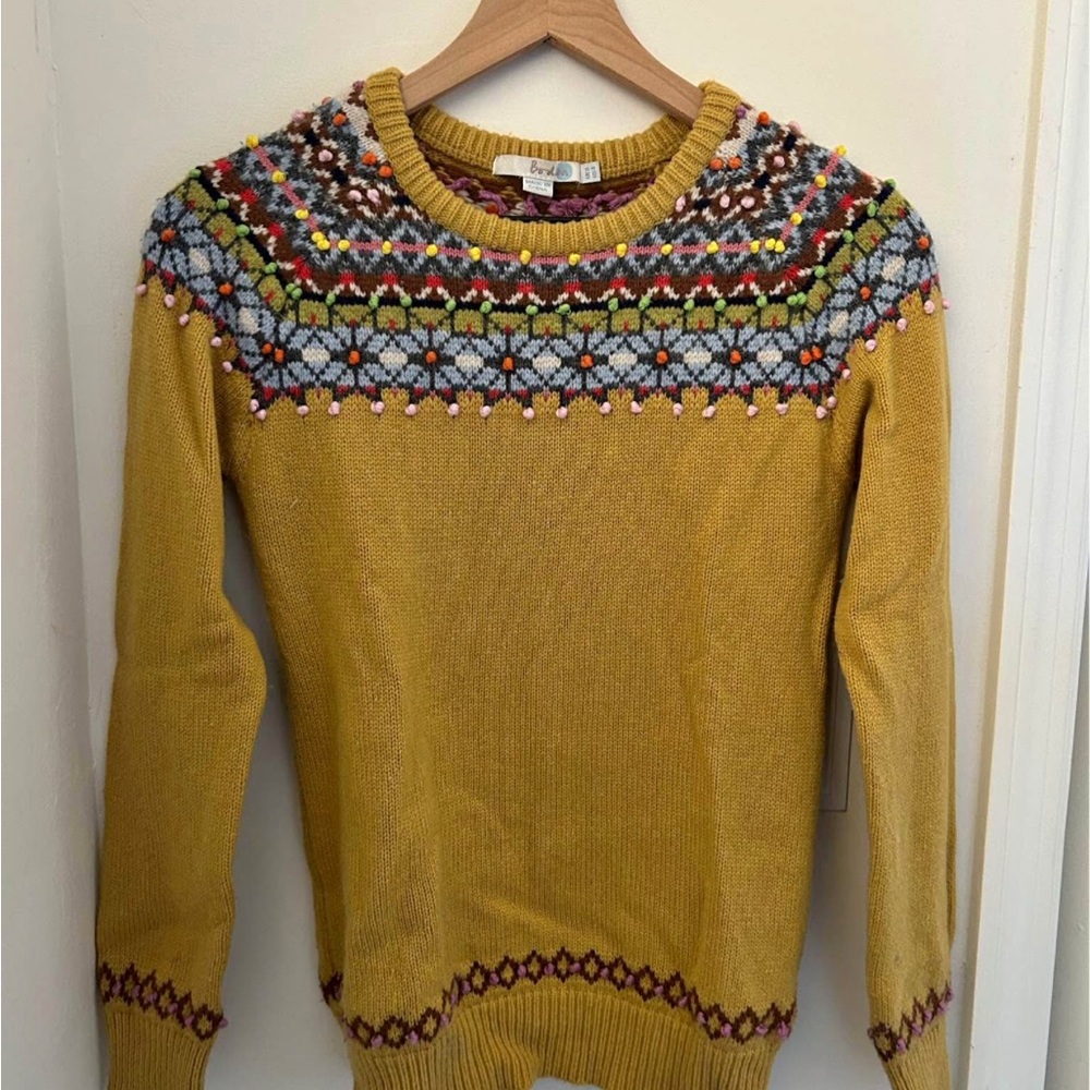 ISO BODEN wool Colorful Patterned Sweater
